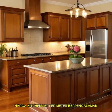 harga kitchen set per meter berpengalaman